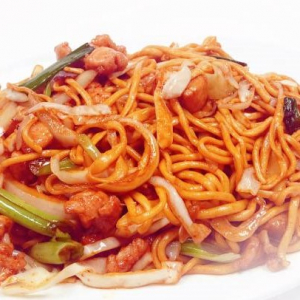 Stir-Fried Hand-Pulled Noodles, Rice Noodles, & Rice 炒饭 & 炒拉面